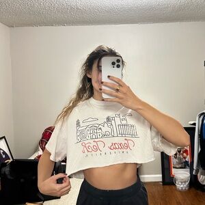 Texas Tech University Crop Top